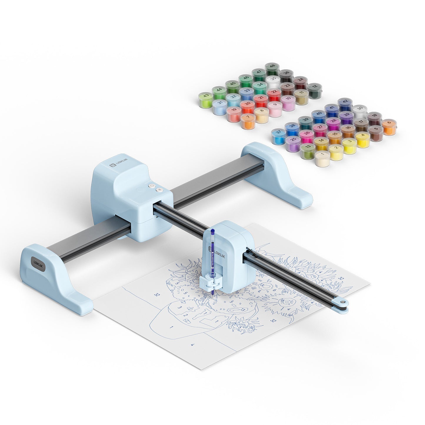 LOKLiK-HTVRONT iPaint | AI-Powered Painting Machine