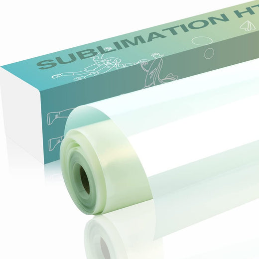 Clear Sublimation HTV for Light Fabric  - 12" X 20FT