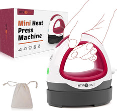 Mini Heat Press Machine + Lucky Bag (Random HTV Vinyls ≥A$70)