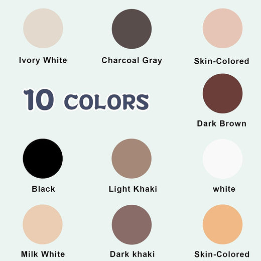 Skin Tone HTV Vinyl Heat Transfer Vinyl Bundle-13 Pack Brown HTV Sheets