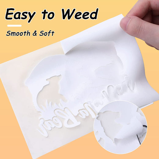 Flock HTV Heat Transfer Vinyl-12" x 6FT(2 colors)