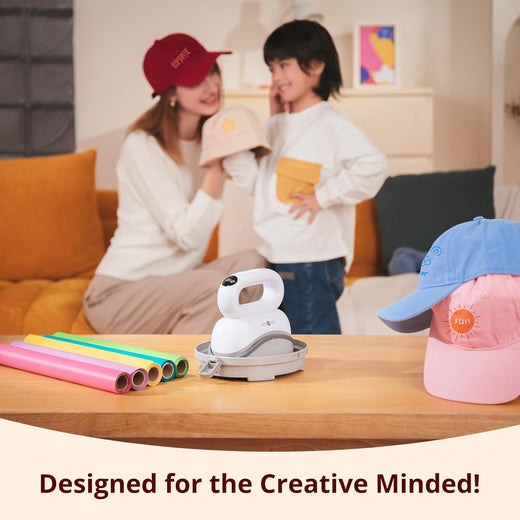 【Special Deals】HTVRONT Hat Heat Press Machine With Lucky box For Free,for trucker hat&cap