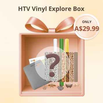 HTV Vinyl Explore Box (HTV + Random Material)
