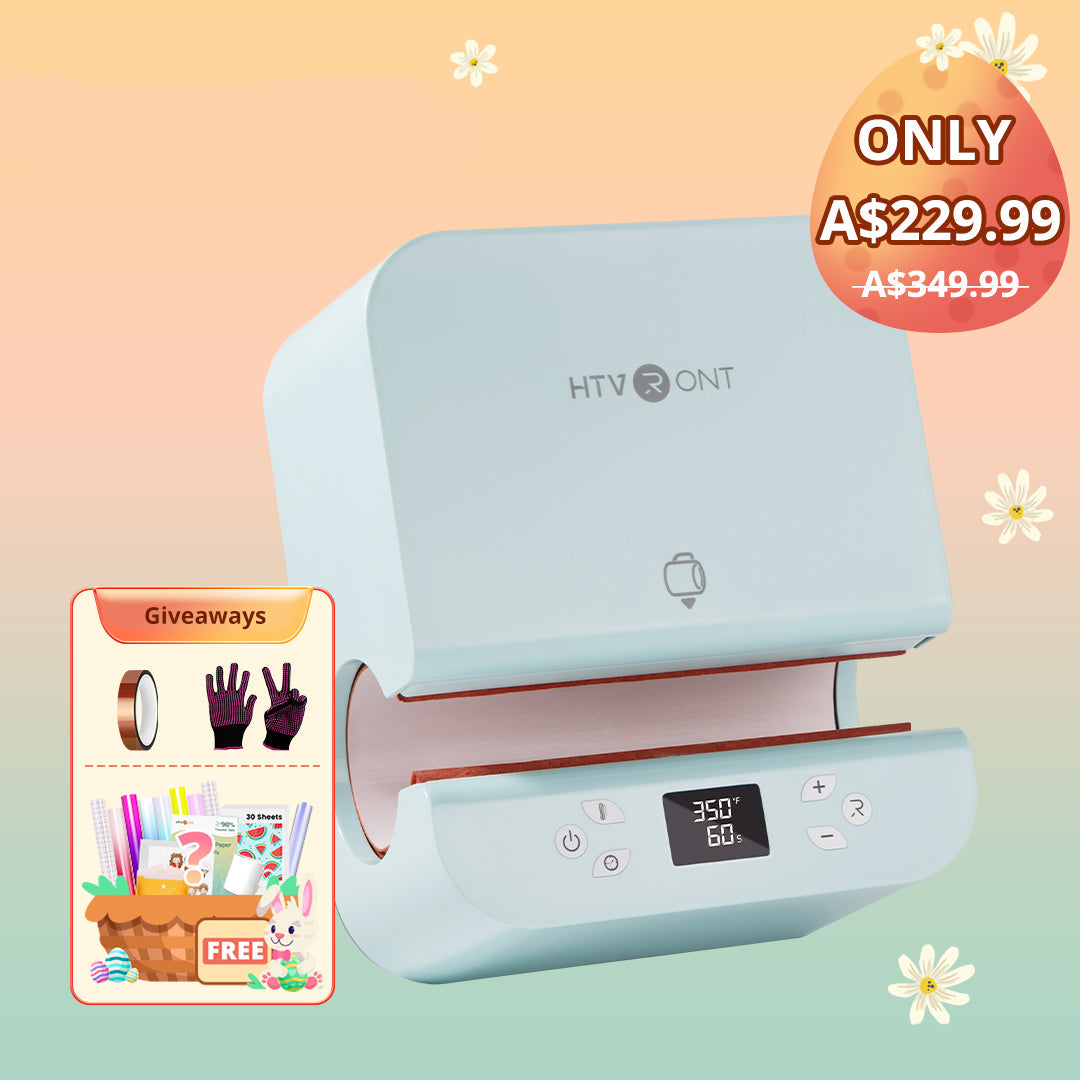 HTVRONT Auto Tumbler Heat Press Machine With Free LuckyBox- Sublimation Tumbler Heat Press,for Tumbler,Mug,Glass,Cup&Bottle 10-30oz