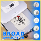 HTVRONT Auto Heat Press Machine 15" x 15"  230V - (2 Colors) & Giveaways