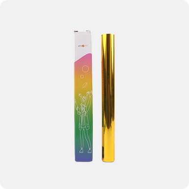 Mirror Metallic Adhesive Vinyl Roll - 12" x 5 FT(3 Colors Available)