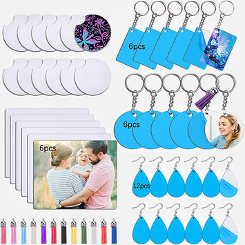 Sublimation Blanks Products Set - 42pcs