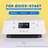 HTVRONT Auto Heat Press Machine 15" x 15"  230V - (2 Colors) & Giveaways