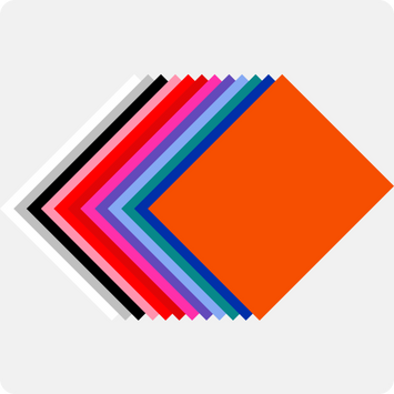 Heat Transfer Vinyl Bundle - 12" x 10" 20 Pack(13 Assorted Colors)