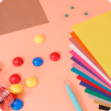 Heat Transfer Vinyl Bundle - 12" x 10” 10 Pack (10 Assorted Colors )