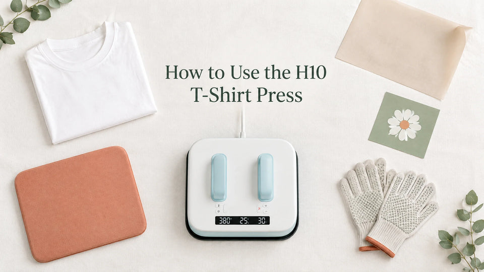 H10 T Shirt Press Tutorial