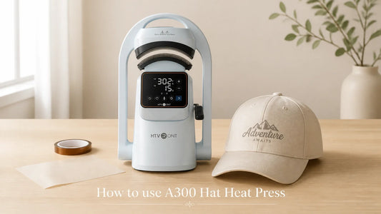 How to use A300 Hat Heat Press