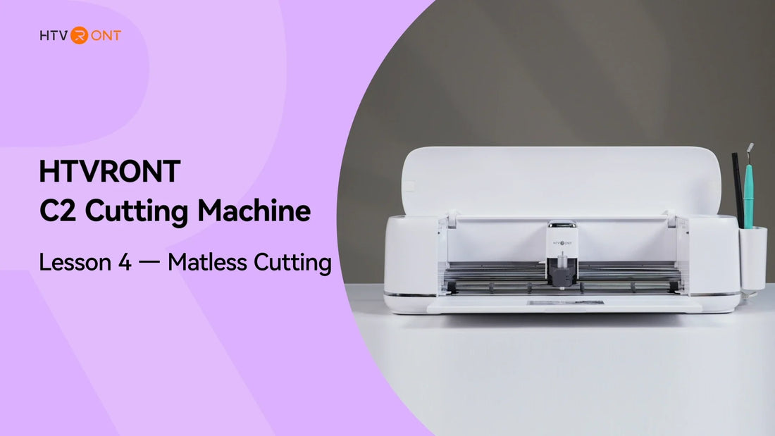 Vinyl Cutter Lesson 4 - Matless Cutting