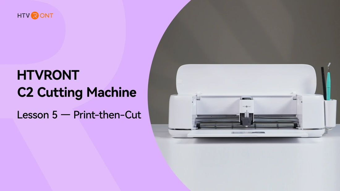 Vinyl Cutter Lesson 5 - Print-then-Cut