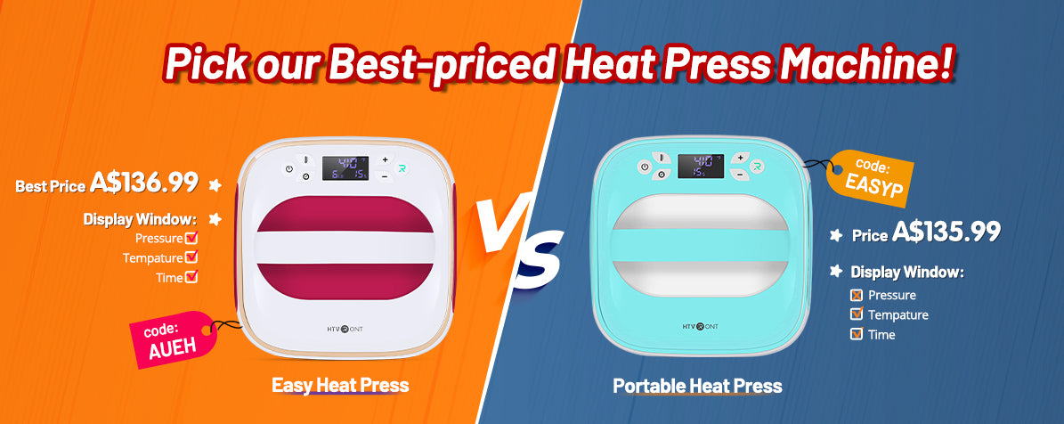 easy heat press vs portable