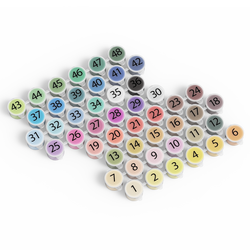 [LOKLiK iPaint]48 Colors Acrylic Paint Set (3ml each) *1
