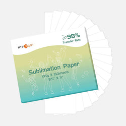 [Sublimation Glass Bundle] 4 Pack Sublimation Glass & Sublimation Paper & Adhesive Vinyl Bundle