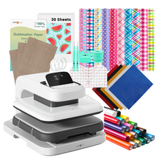 【Best Deal】HTVRONT Auto Heat Press 2+Great Value Bundle