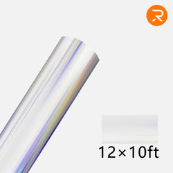 Holographic Adhesive Vinyl Roll - 12"x10 Ft (16 Colors)