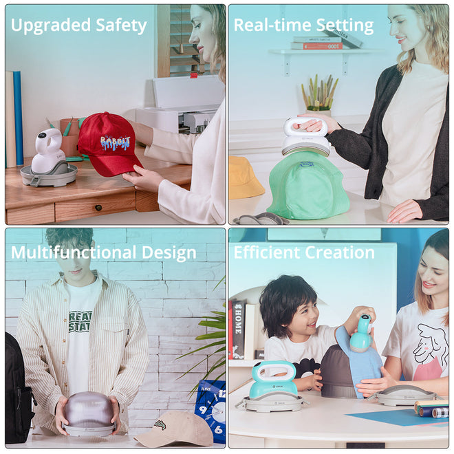 [All-in-One Bundle] Manual+Tumber+Hat Heat Press Machine + Great Accessories Bundle