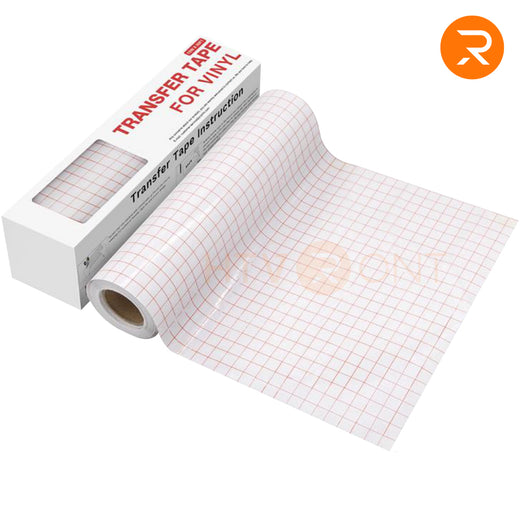 Clear Vinyl Transfer Tape Roll 12" x 5 Ft