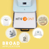 HTVRONT Auto Heat Press 15" x 15"  230V - (2 Colors)  - Standard Kit - White