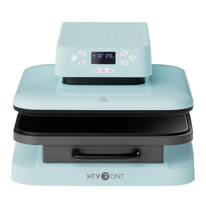HTVRONT Auto Heat Press 15" x 15"  230V - (2 Colors)  - Standard Kit - White