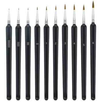 [LOKLiK iPaint] Mini Detail Paintbrush Set（10pcs）