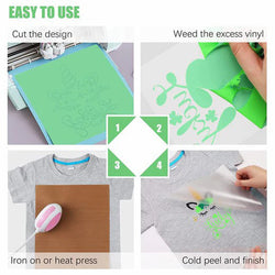 St. Patrick's Day Heat Transfer Vinyl Bundle - 12"x 10" 10 Sheets