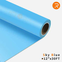 Heat Transfer Vinyl Roll - 12"x30 Ft (36 Colors）