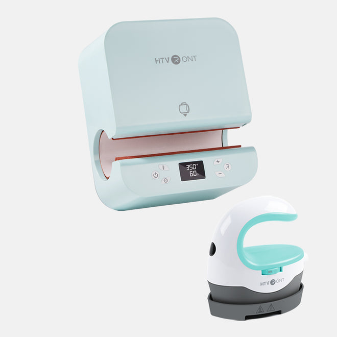 HTVRONT Auto Tumbler Heat Press & Free Mini2 Heat Press Machine