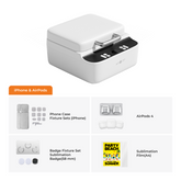 HTVRONT H17 Phone Case & Airpods 4 Heat Press - Daisy White