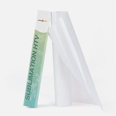 【New Arrived!】Clear Sublimation HTV for Light Fabric - 12" X 5Ft