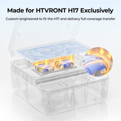 Universal AirPods Mold Set, Fit Airpods Pro 3 & Airpods 4, For H17 Heat Press