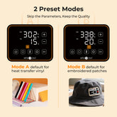【Pre-Order Shipping By Late September】New! HTVRONT A300 Auto Hat Heat Press