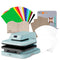 HTVRONT Auto Heat Press Machine for T Shirts 15x15 - T-shirt Essential Kit - Light Blue