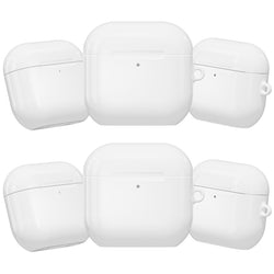 Sublimation Blank Glossy AirPods Set - 6 Pcs,For H17 Heat Press