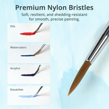 [LOKLiK iPaint] Mini Detail Paintbrush Set（10pcs）