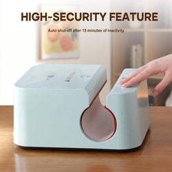 HTVRONT Auto Heat Press 2+ H17 Phone Case Heat Press +Tumbler Heat Press all-in-one Bundle