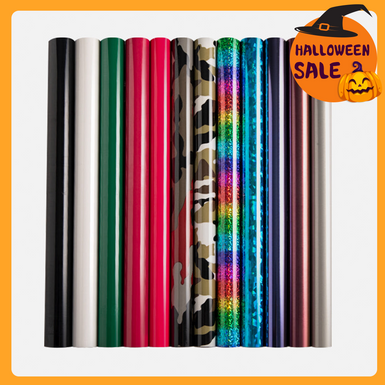 Heat Transfer Vinyl Bundle - 12 Roll 12" x 5FT