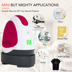 Mini Heat Press Machine + Lucky Bag (Random HTV Vinyls & Tools ≥A$60)