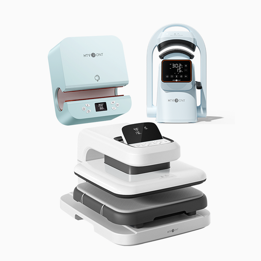 [All-In-One]HTVRONT Auto Heat Press 2+Tumbler Heat Press + A300 Hat Heat Press