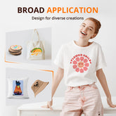 [⚡Flash Deal] Manual Heat Press Machine 15" x 15" 230V - (2 Colors) & Free Mini Heat Press