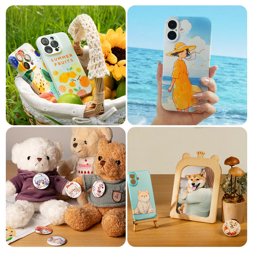 [Pre-Order] A4 Sublimation Film Bundle - 5 Pcs,For H17 Phone Case Heat Press