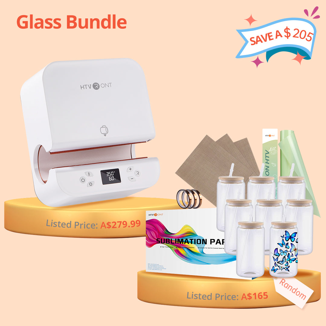 HTVRONT Auto Tumbler Heat Press With Free LuckyBox- Sublimation Tumbler Heat Press,for Tumbler,Mug,Glass,Cup&Bottle 10-30oz