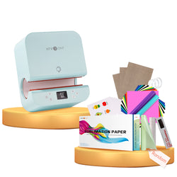 [Lucky Bag]Auto Tumbler Heat Press Machine & Great Value Box (Sublimation Paper*150+Sublimation HTV+Waterproof Sticker Paper*20+Adhesive Vinyl+Transfer Tape+ Tools≥A$100)