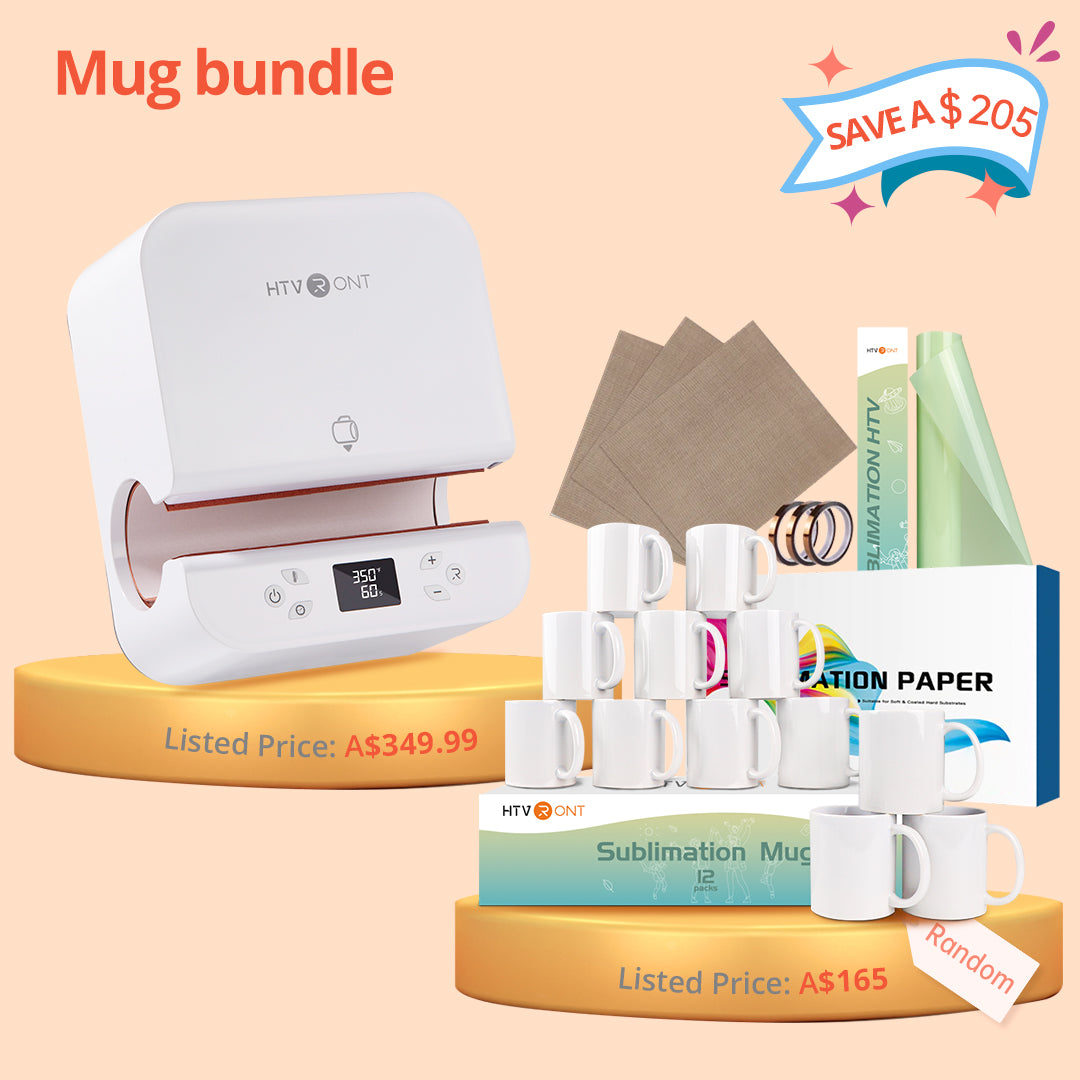 HTVRONT Auto Tumbler Heat Press With Free LuckyBox- Sublimation Tumbler Heat Press,for Tumbler,Mug,Glass,Cup&Bottle 10-30oz