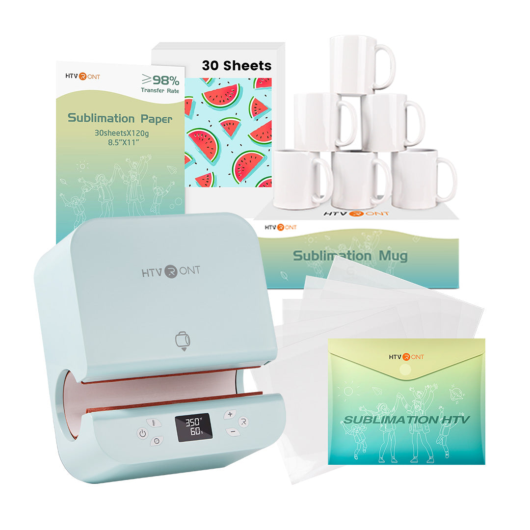 【St. Patrick's Day Deals】HTVRONT Auto Tumbler Heat Press Machine With Free LuckyBox- Sublimation Tumbler Heat Press,for Tumbler,Mug,Glass,Cup&Bottle 10-30oz