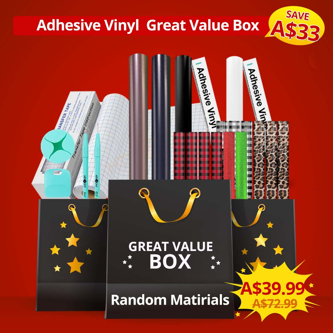 [SAVE A$33] Adhesive Vinyl Great Value Box – HTVRONT AU Store