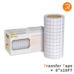 Free Gift 3: Clear Vinyl Transfer Tape Roll: 6" x 10 Ft